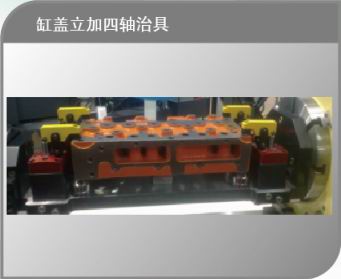 缸盖立加四轴治具