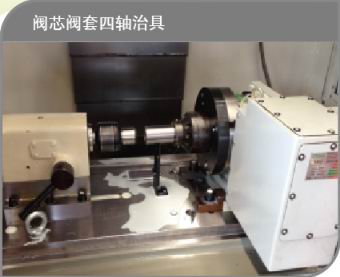 阀芯阀套四轴治具